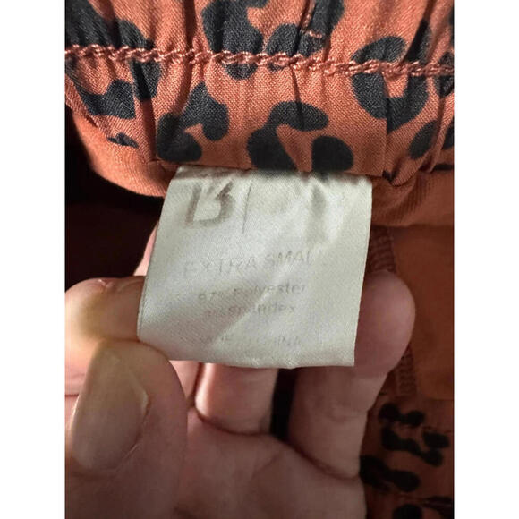 BuffBunny Flo Terracotta Coral Running XS Athletic Shorts Leopard 2 Mob Wife - Picture 8 of 9